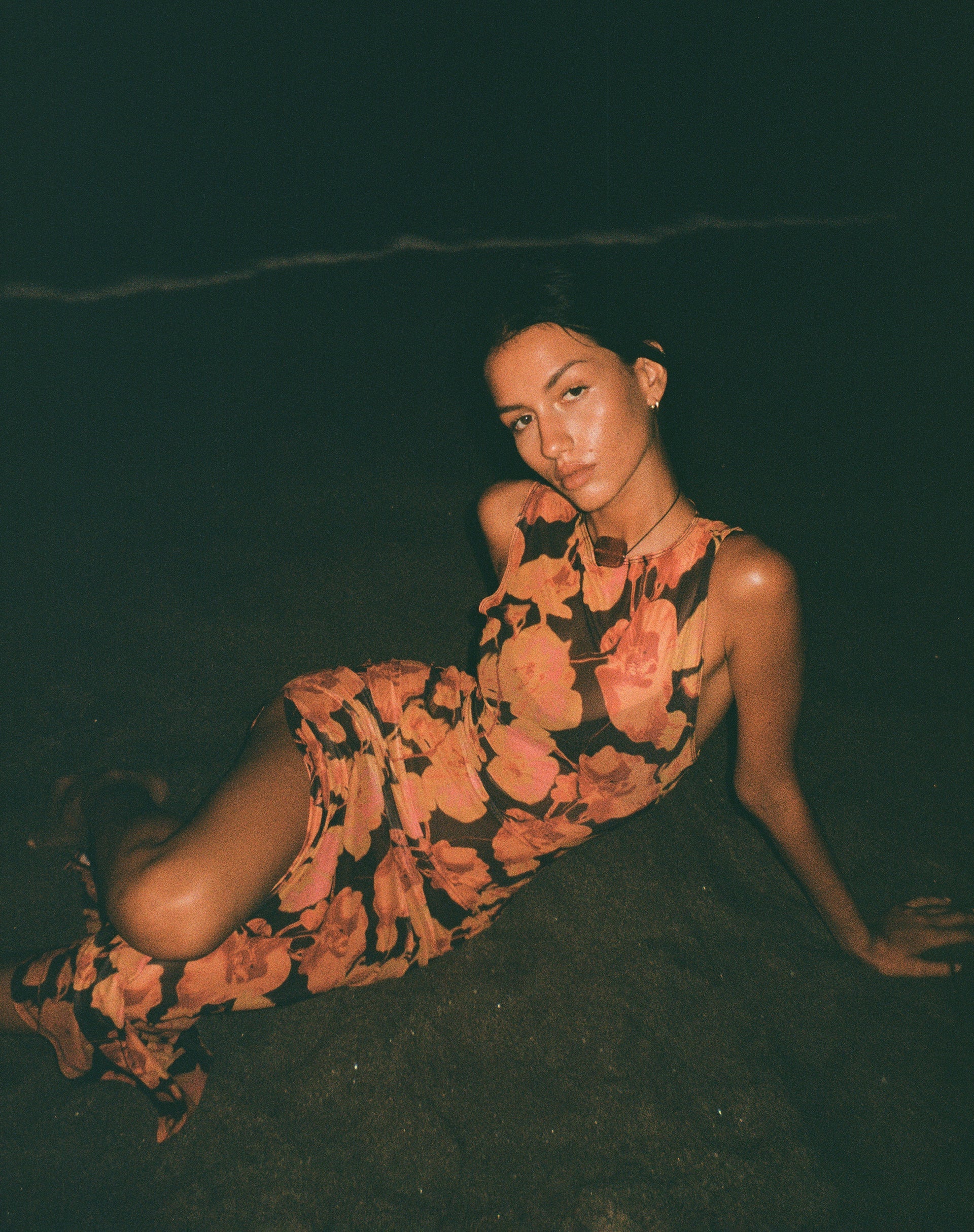 Image de Farsha Maxi Dress in Orchid Sunset