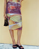 Image de la jupe midi Rujha dans Fruit Photoprint
