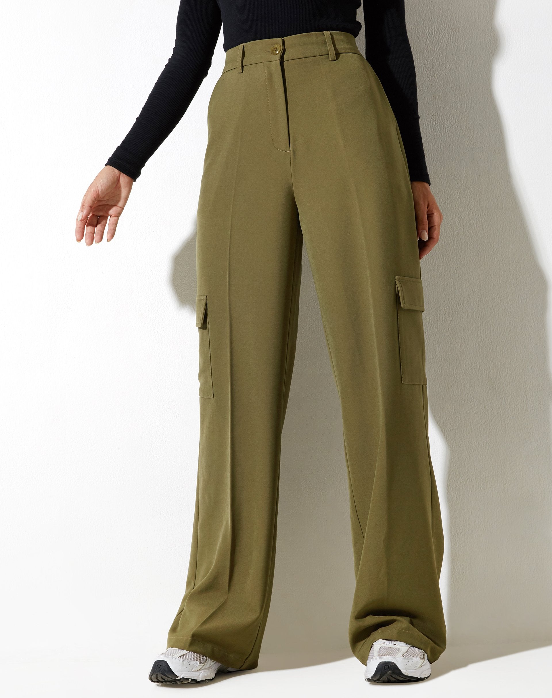 Image de Abba Trouser in Cargo Pocket Olive