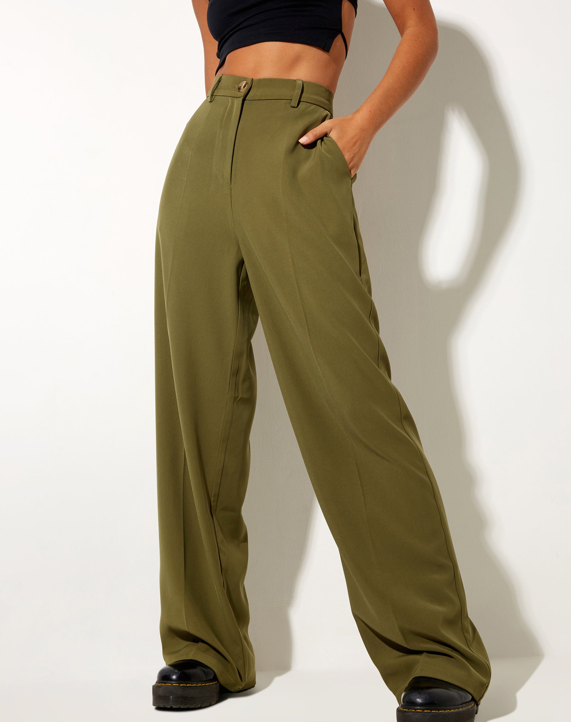 Image de Abba Trouser in Tailoring Khaki