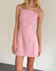 Image de Mini robe Aketi en rose foncé