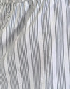 Rayure verticale grise