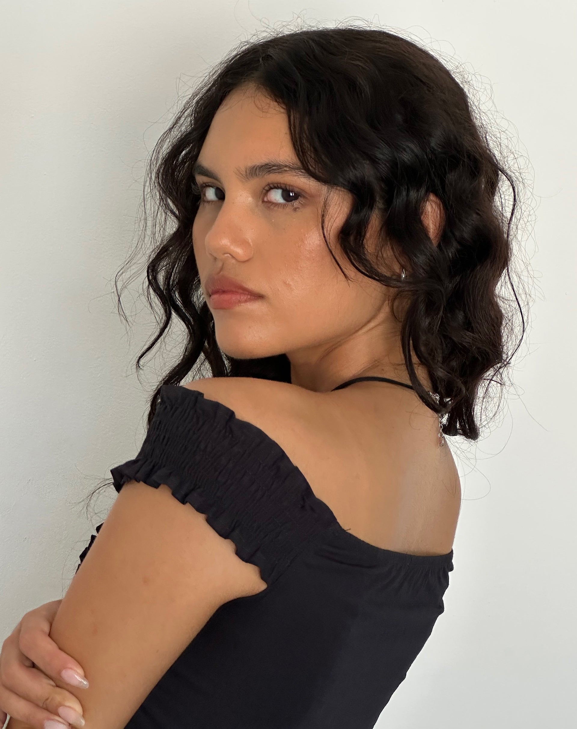 Image de Alderidge Bardot Corset Top in Black