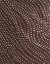 Flocage Polka abstrait Marron
