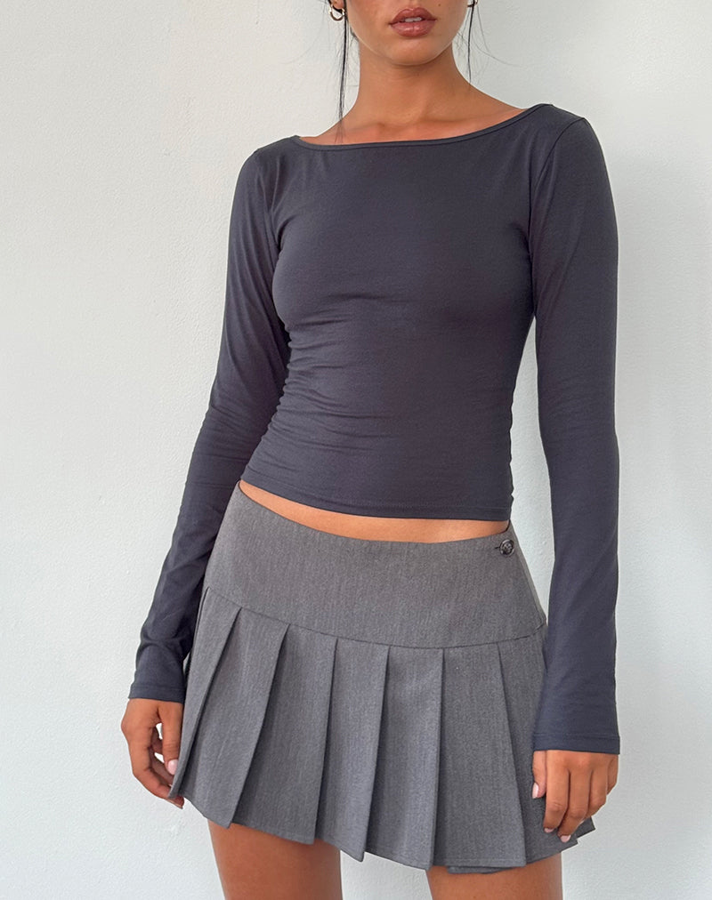 Image de Amabon Long Sleeve Top in Ocean Storm