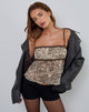 Image de Ancika Cami Top in Wild Leopard