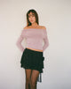 Image de Andi Long Sleeve Bardot Top in Slinky Mauve