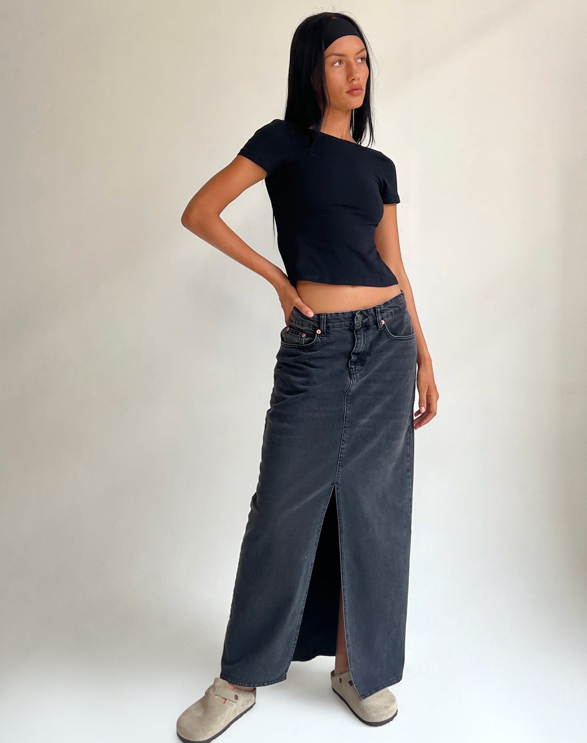 Image de l'Anita Open Back Top en noir