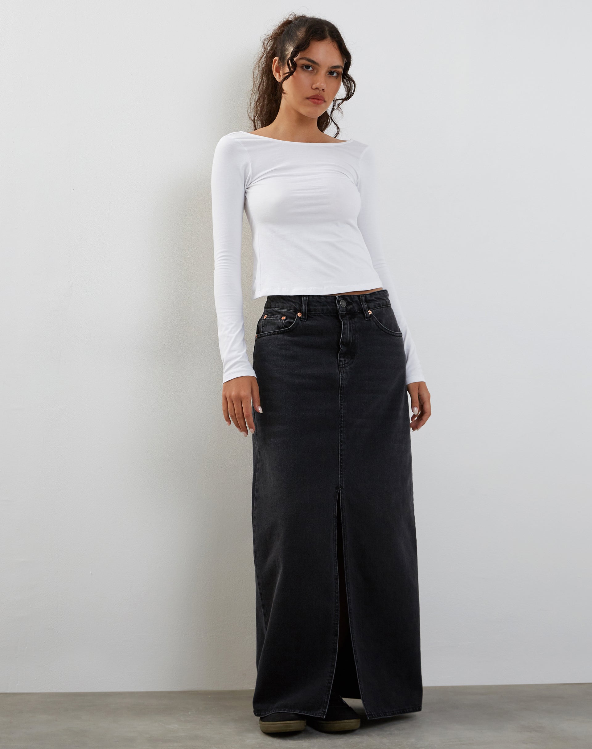 Image de Ansita Long Sleeve Top in White