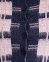 Multi Checks Navy and Pink