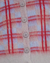  Multi Check Gris Bleu et Rouge