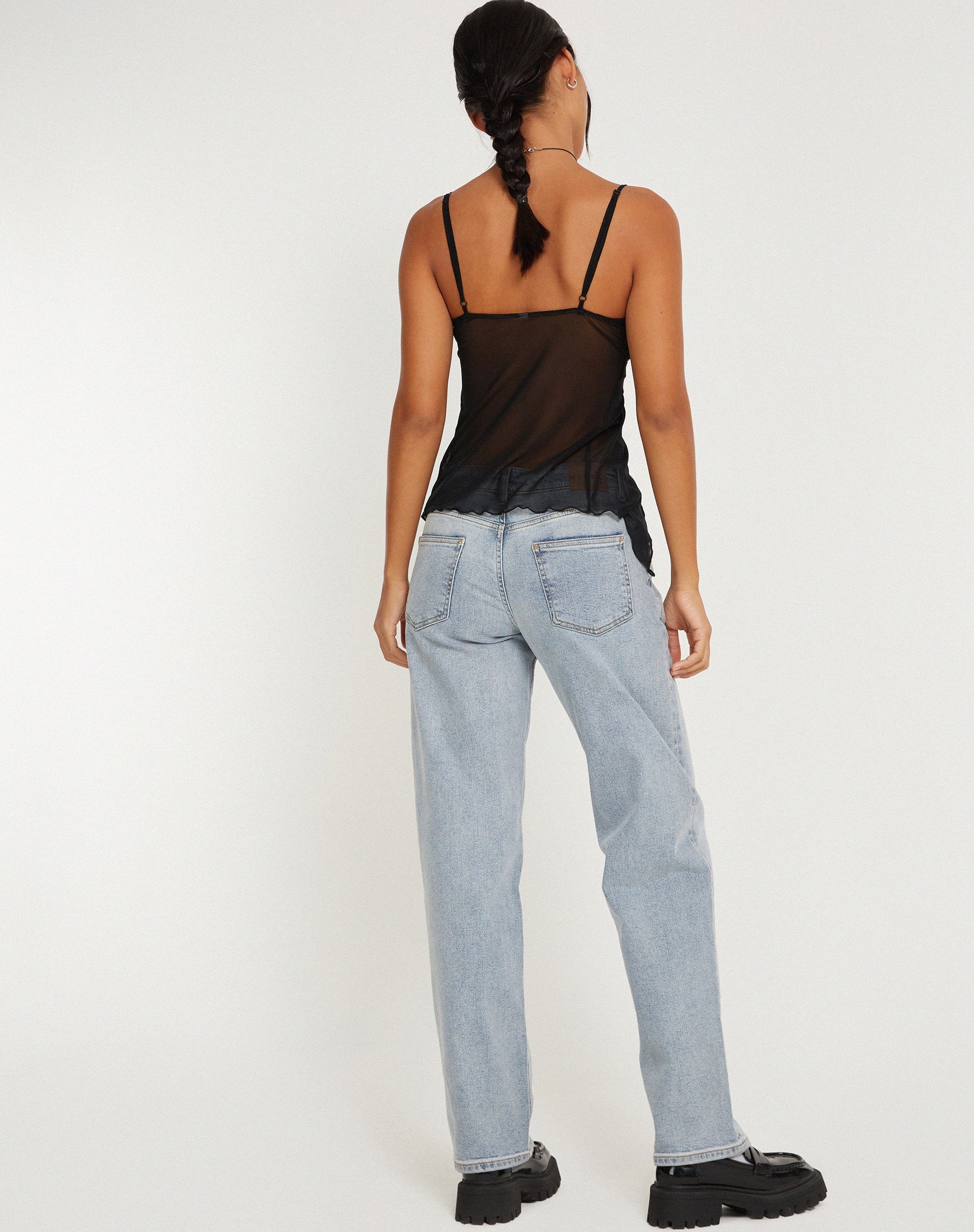 Image de Ariela Butterfly Top in Black