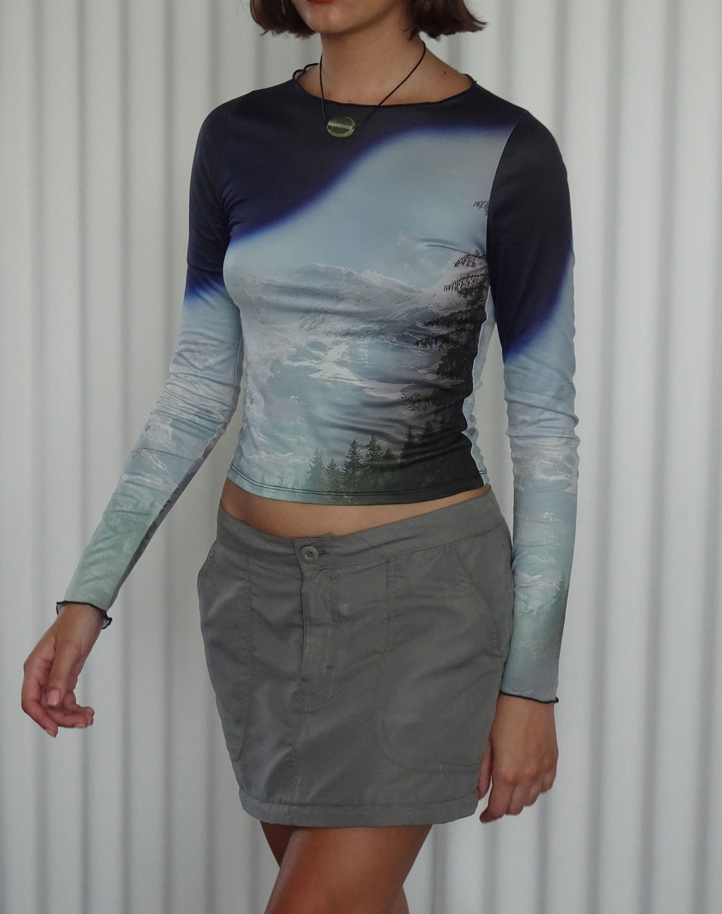 Jupe amovible Eudora en gris