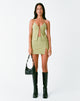Image de MOTEL X OLIVIA NEILL Minijupe Pelma en tailleur Vert Seafoam