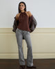 Image de Astina Halterneck Top in Chiffon Brown