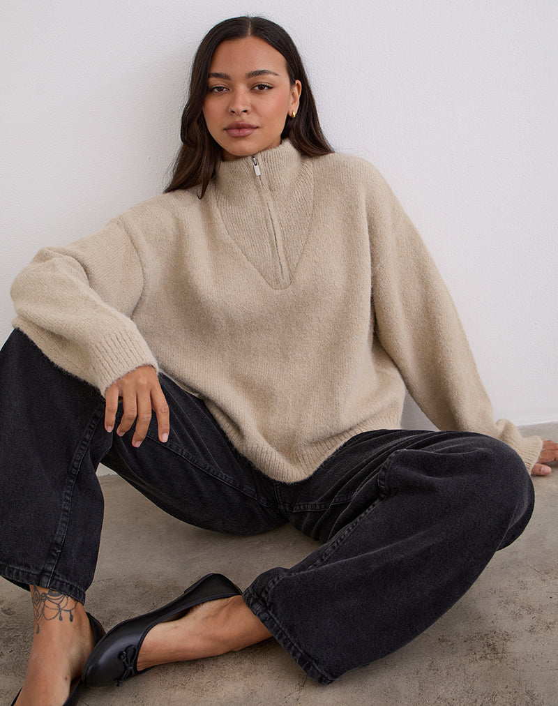 Pull Atine en avoine