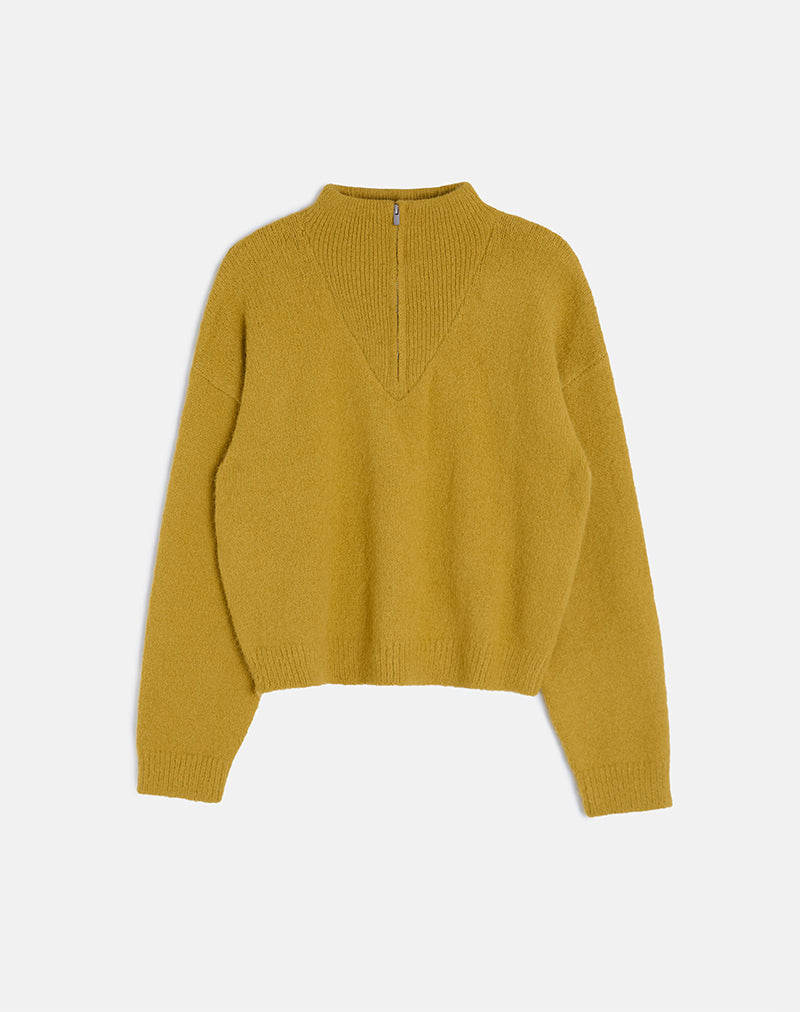 Image de l'Atine Jumper in Ochre Mustard