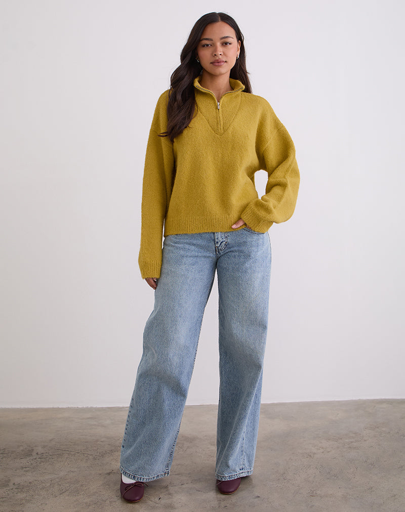 Image de l'Atine Jumper in Ochre Mustard