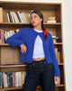 Image de Audrina Cardigan en Fluffy Cobalt Blue