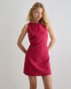 Image de la mini robe Ayana en rouge adrénaline