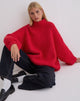 Image de Amato Oversized Jumper in Red