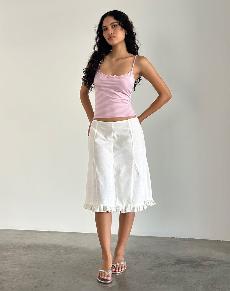 Image de Barlyn Cami Top in Pink and Blue Stripe
