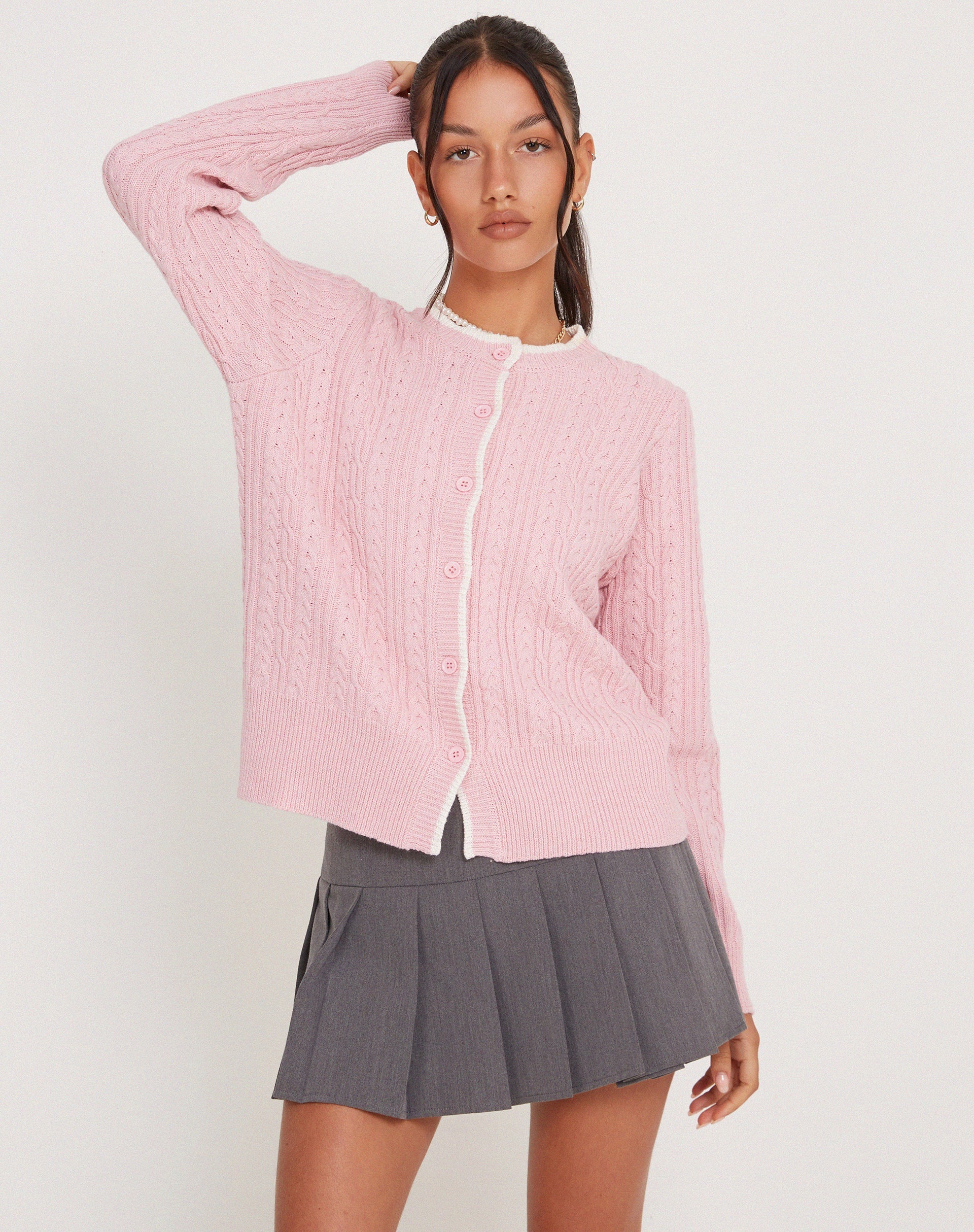 Image de Bavana Cardigan en rose