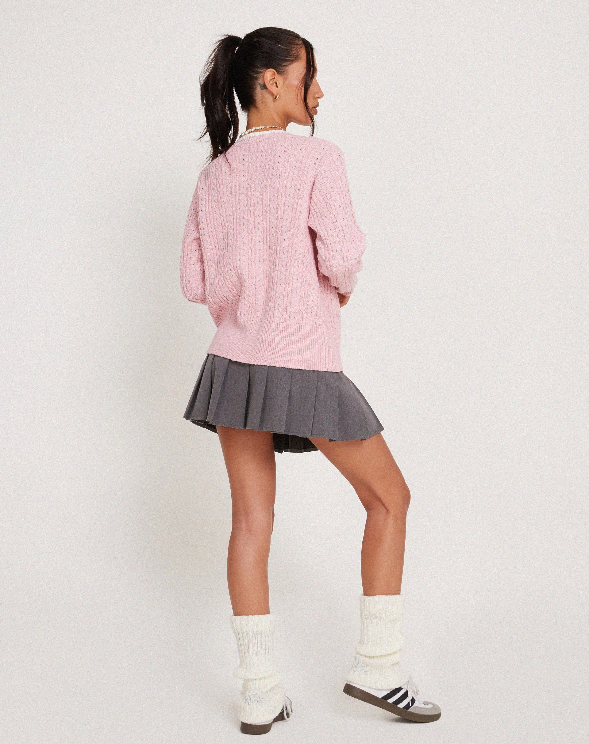 Image de Bavana Cardigan en rose