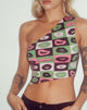 Image de Bayva Crop Top in Lips Green