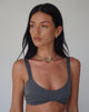 Image de Belva Bralette en tailleur anthracite