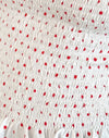 Polkadot blanc et rouge