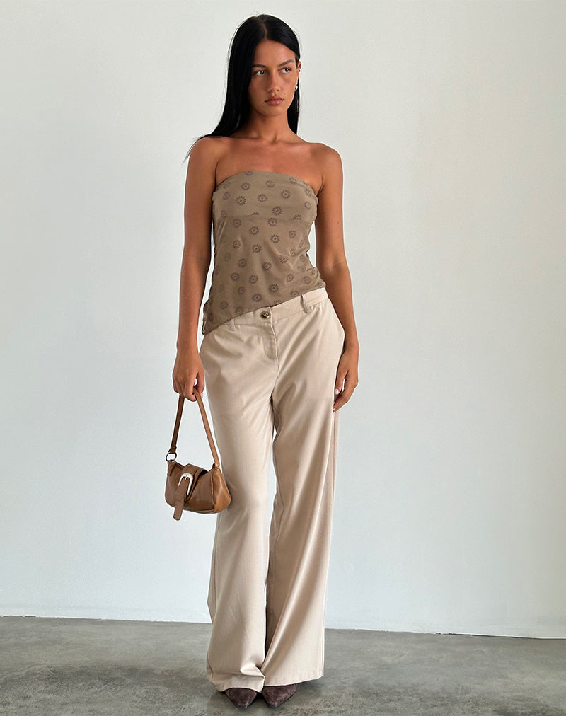 Image de Bistara Top in Daisy Flock Light Brown