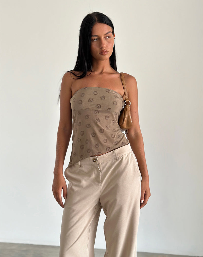 Top Bistara en Daisy Flock Light Brown