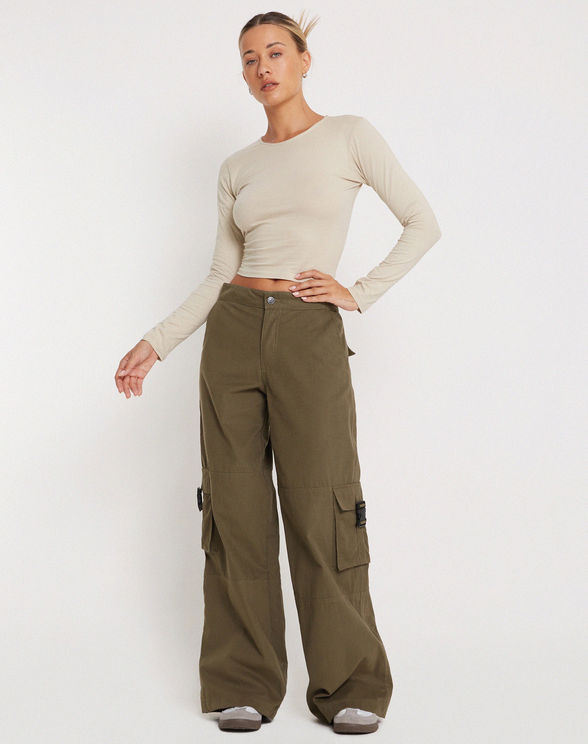 Image de Bon Long Sleeve Top in Coconut Milk