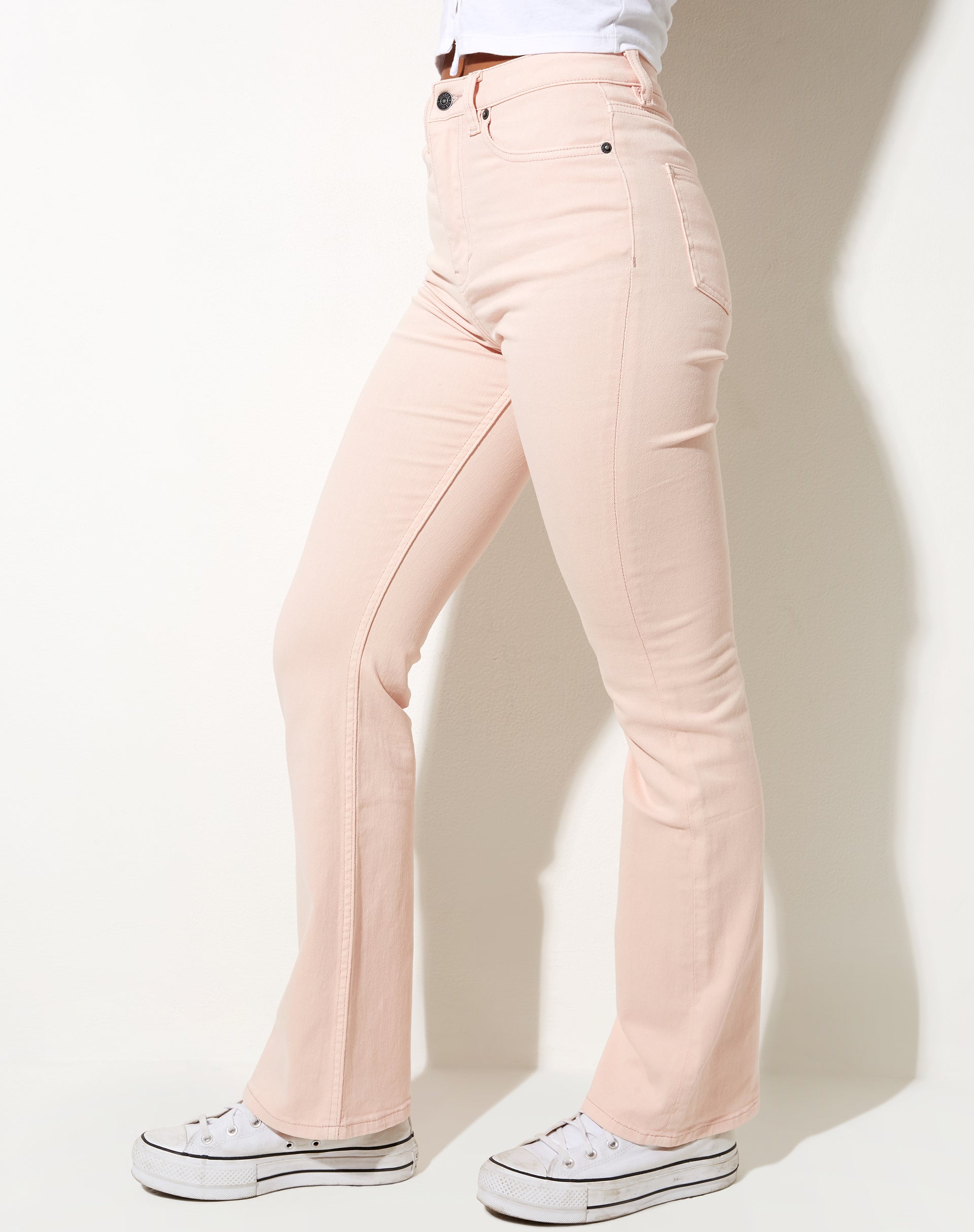 Image de Bootleg Jeans in Blush