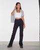 image de Bootleg Jeans in Black