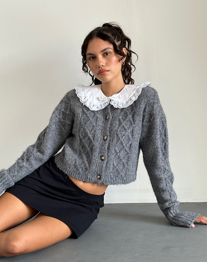 Image de Bossa Collar Top in White