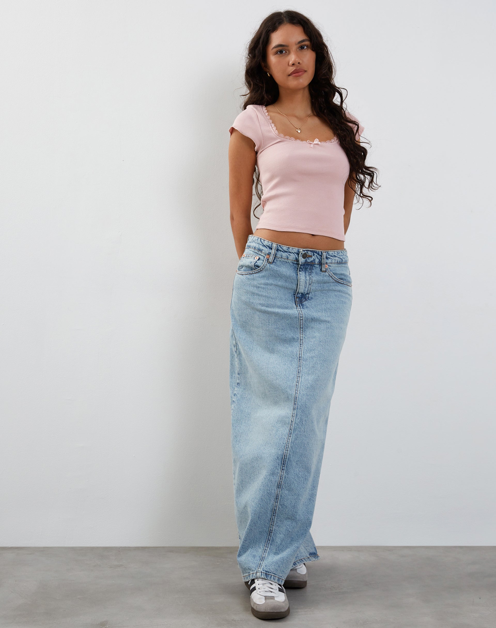 Image de Bovillo Cap Sleeve Top in Pink Lady Ribbed Jersey