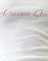 Blanc cassé avec graphique Scream Queen