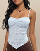 Image de Brando Cami Top in Zinnia Lace Blue