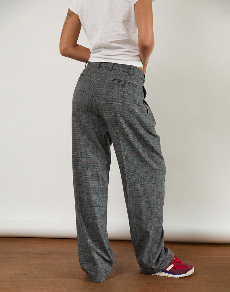 Image de Brayden Trouser in Tailoring Grey Check (pantalon de tailleur à carreaux gris)