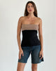 Image de Brylee Tube Top in Knit Black