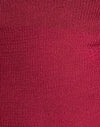 Maille transparente rouge