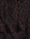 Impression jaguar marron