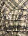 Dentelle imprimée Plaid rétro