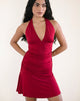 Image de Carey Mini Robe en Lycra Slinky Rouge