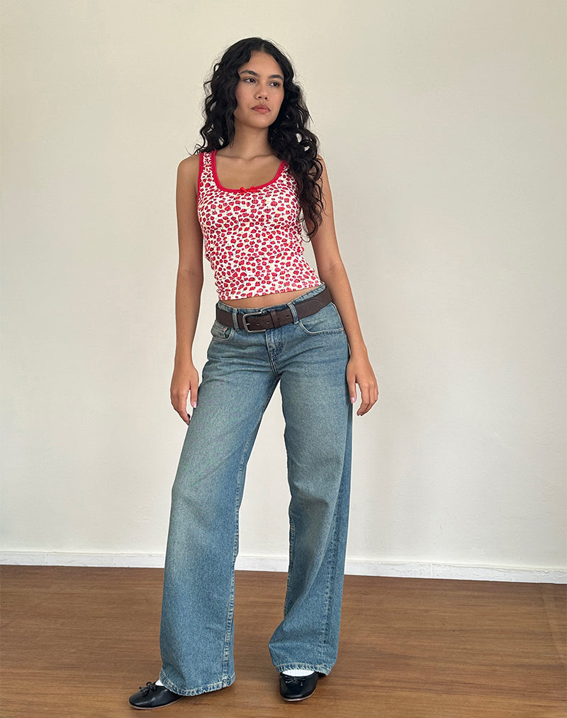 Image de la veste Carili en fraise 2023 Print