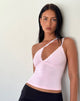 Image de Carolina One Shoulder Top in Pink
