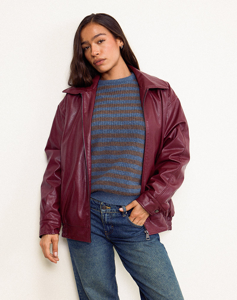 Veste Cavita en bourgogne