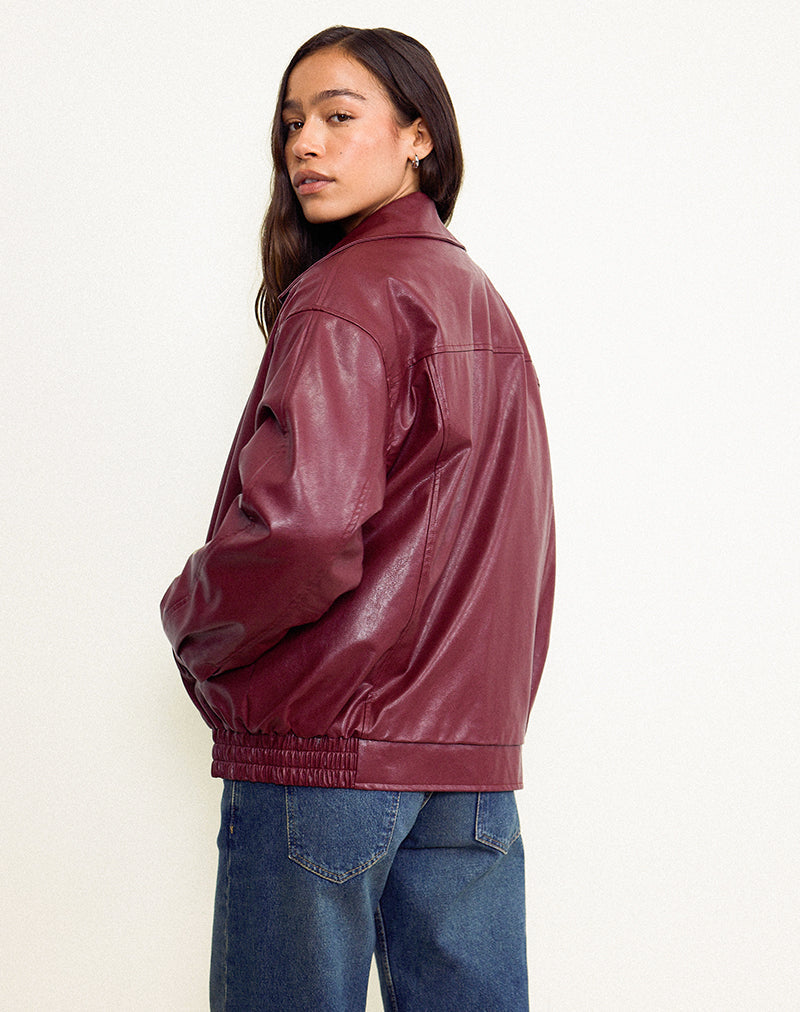 Veste Cavita en bourgogne